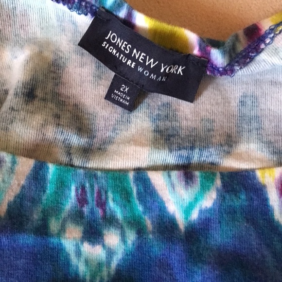 Size 2x Jones New York blouse - Picture 2 of 4